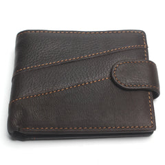 Men's RFID Blocking Bifold Wallet Oil Leather Retro Style