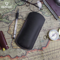 Leather Pen Bags For Clothes Pocket Doctor Nurse Staff Leakproof Pencil Pouch