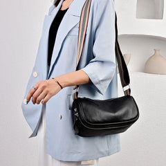 Real Cowhide Women's Casual Bag Small Shoulder Bag Crossbody Bags
