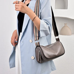 Real Cowhide Women's Casual Bag Small Shoulder Bag Crossbody Bags