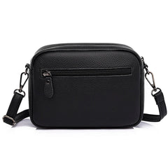 Real Cowhide Women's Messenger Bag Small Shoulder Crossbody Handbag