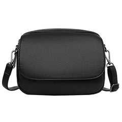Real Cowhide Women's Messenger Bag Small Shoulder Crossbody Handbag