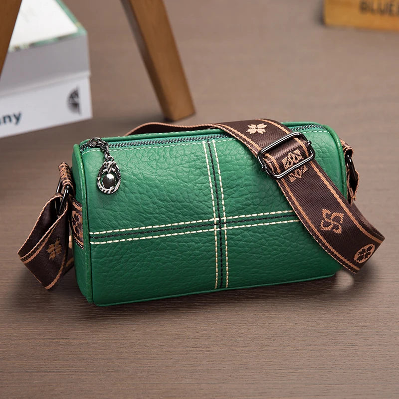 Real Cowhide Women's Casual Shoulder Bag Crossbody Bags