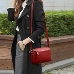 Real Leather Women's Small Shoulder Bag Crossbody Purse