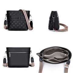 Leather Shoulder Bag Designers Women Handbag Female Bucket Bag Soft Natural Skin