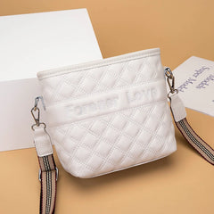 Leather Shoulder Bag Designers Women Handbag Female Bucket Bag Soft Natural Skin