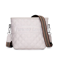Leather Shoulder Bag Designers Women Handbag Female Bucket Bag Soft Natural Skin