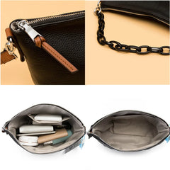 Leather Shoulder Bags Chain High Capacity Ladies Handbags Travel Hand Bag