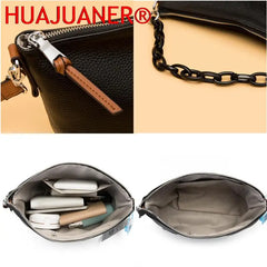 Leather Shoulder Bags For Women Chain High Capacity Ladies Handbags