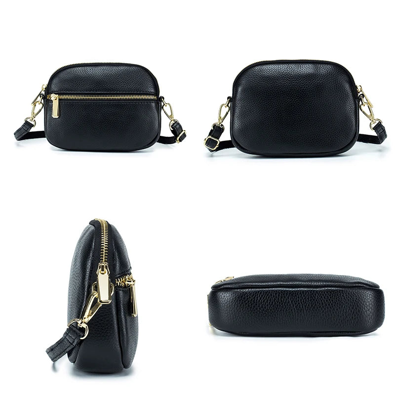 Leather Shoulder Bags Women Handbag Ladies Crossbody Bag Clutch Purse