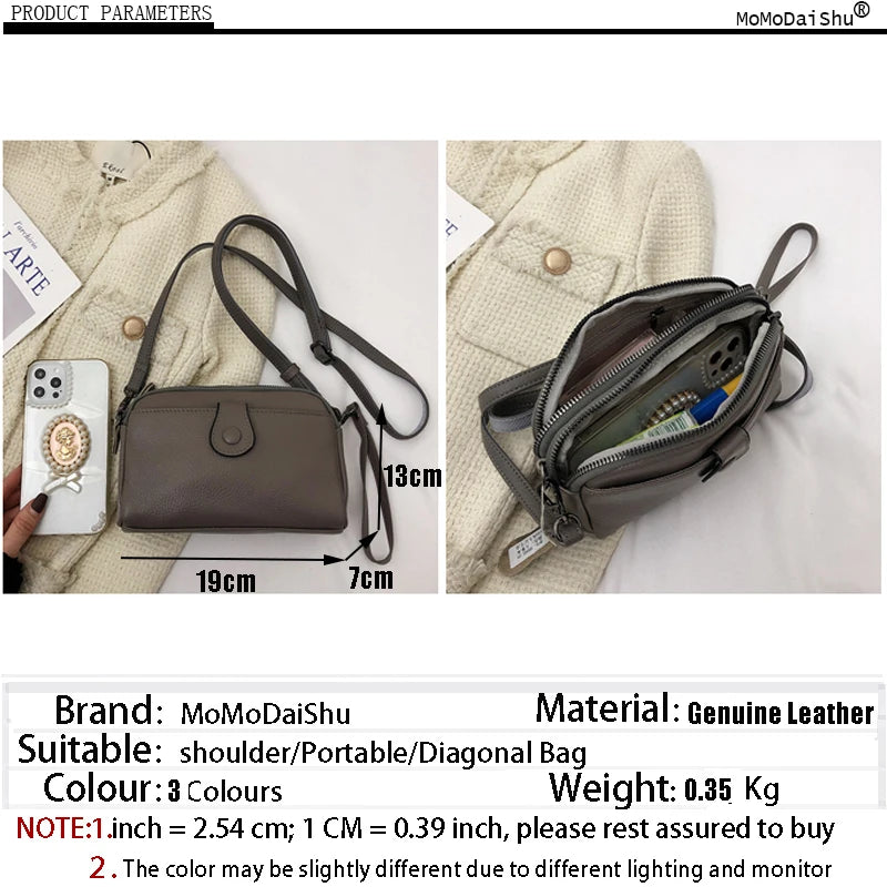 Leather Shoulder Crossbody Bags For Women Handbags Women Bags High Small Clutch