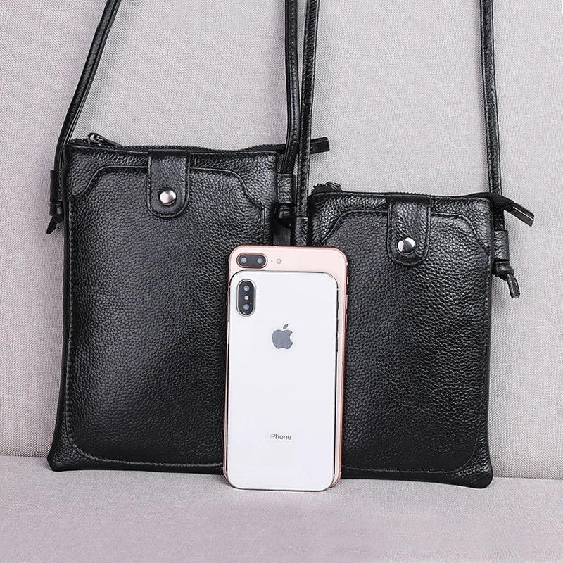 Leather Small Crossbody Bags For Women Shoulder Bag Handbags Female Purse Phone