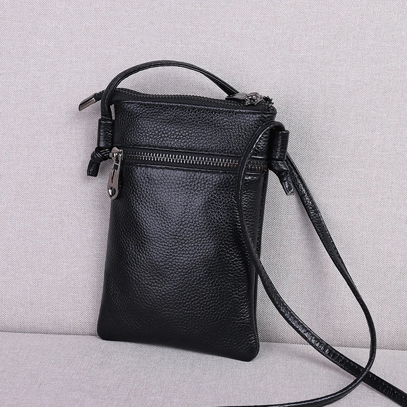 Leather Small Crossbody Bags For Women Shoulder Bag Handbags Female Purse Phone