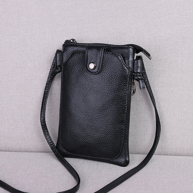 Leather Small Crossbody Bags For Women Shoulder Bag Handbags Female Purse Phone