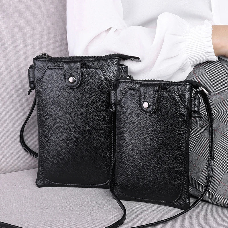 Leather Small Crossbody Bags For Women Shoulder Bag Handbags Female Purse Phone