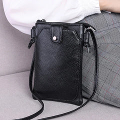 Leather Small Crossbody Bags For Women Shoulder Bag Handbags Female Purse Phone
