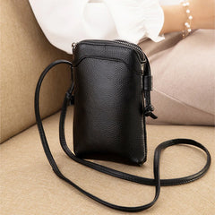 Leather Small Ladies Crossbody Bags Female Casual Shoulder Bags