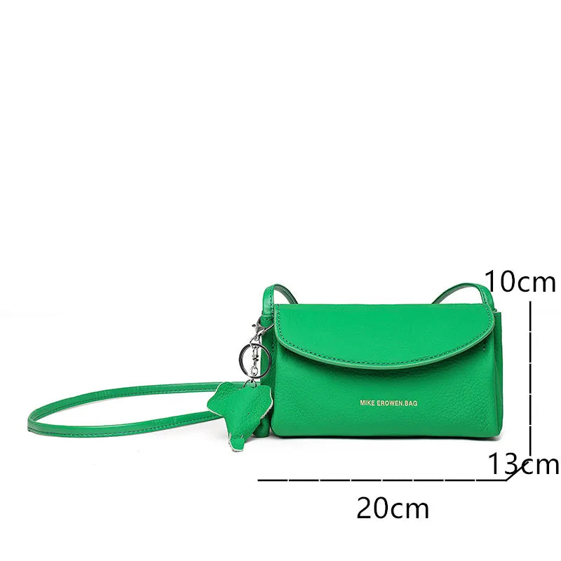 Small Leather Shoulder Crossbody Bag Women Handbag Ladies Tote Sac