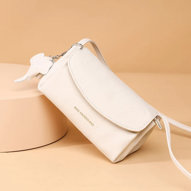 Small Leather Shoulder Crossbody Bag Women Handbag Ladies Tote Sac