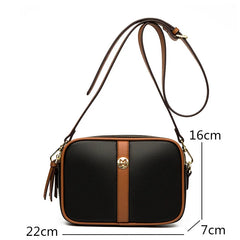 Leather Tote Bag Cowhide Ladies Handbags Women Shoulder Bag Crossbody Bags