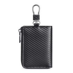 Leather Unisex Key Bag Multifunction Keychain Organizer Wallet