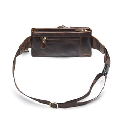 Leather Waist Bag Men'S Leather Men Waist Bag Heuptas Belt Bag Bolso De Cintura
