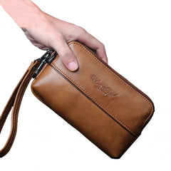 Leather Waist Packs Men Women Fanny Pack Pouch Phone Purse Wallet Clutch Bag