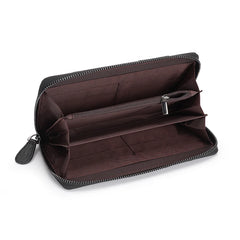 Women's Long Zipper Purse Large Clutch Bag for Cell Phone