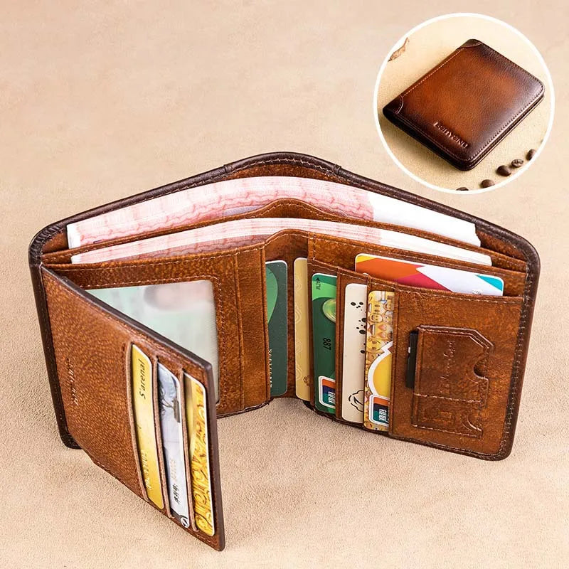Men's Leather Wallets - Stylish Wallet Purses