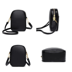 Small Leather Women Shoulder Bag Crossbody Mobile Phone Purse