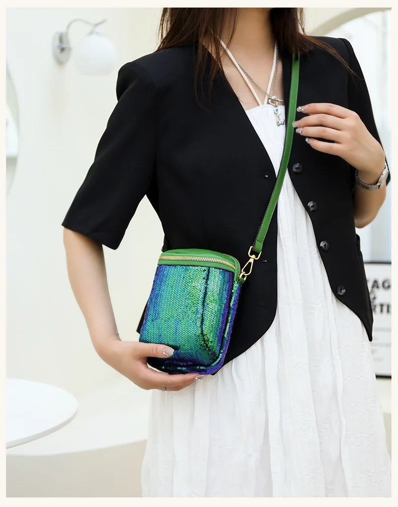 Leather Women Crossbody Bag Messenger Bags High Capacity Female Purse