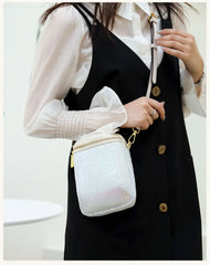 Leather Women Crossbody Bag Messenger Bags High Capacity Female Purse