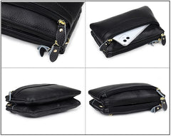 Small Leather Women Crossbody Bag Shoulder Handbag Casual Clutch Purse