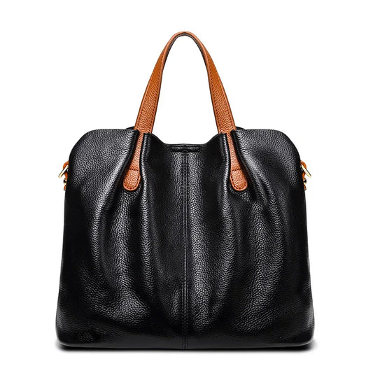 Leather Women Handbag Ladies Shoulder Bag Top-handle Bag
