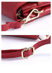 Real Cowhide Women Phone Bag Crossbody Purse
