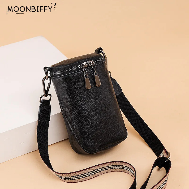 Leather Women Shoulder Bags Brands Mini Female Mobile Phone Bag High Women Handb