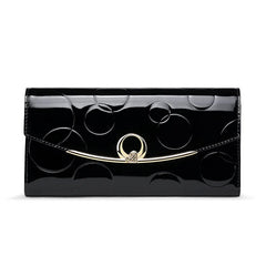 Long Diamond Hasp Wallet Women's Clutch Wallet