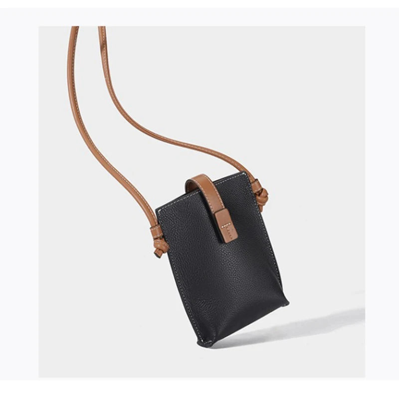 Leather Women Crossbody Shoulder Bag Lady Purse