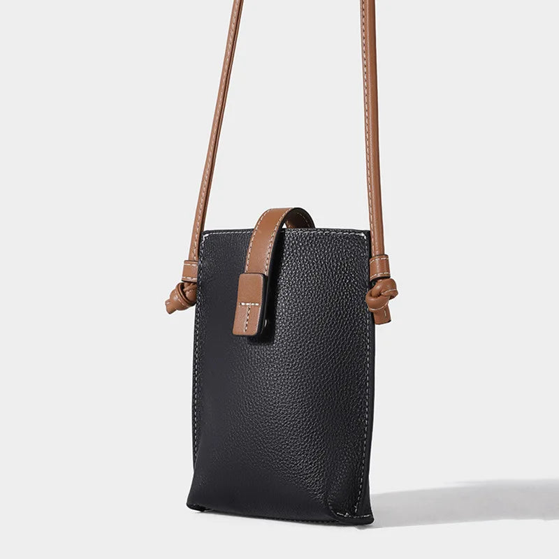 Leather Women Crossbody Shoulder Bag Lady Purse