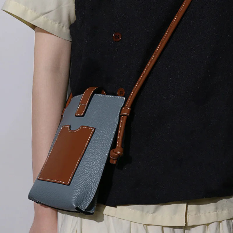 Leather Women Crossbody Shoulder Bag Lady Purse