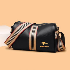 Solid Cow Leather Shoulder Crossbody Bags For Women Small Female Tote Purse