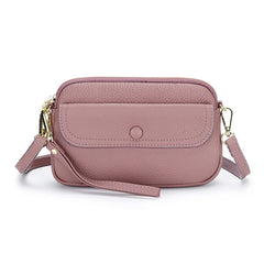 Leather Women's Shoulder Bags Ladies Daily Messenger Bags Female Cellphone Cross