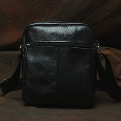 Men's Leather Messenger Bag Casual Crossbody Shoulder Bag