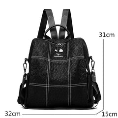 Stylish Anti-Theft Backpack for Women Large Capacity Travel Bag