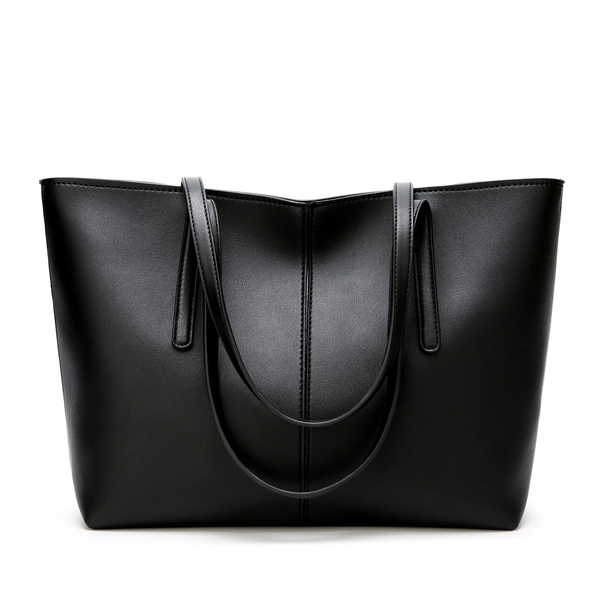 Soft Leather Handbags Vintage Shoulder Tote Bag Ladies Large Capacity Purse Bags