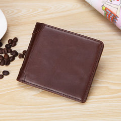 Vintage Men's Slim Leather Wallet Purse for Men