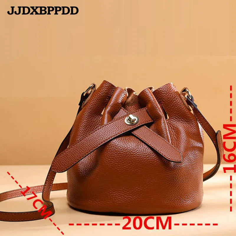 Women Shoulder Flap Crossbody Bags Bucket Bag