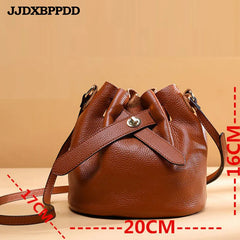 Women Shoulder Flap Crossbody Bags Bucket Bag