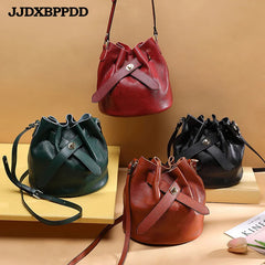 Women Shoulder Flap Crossbody Bags Bucket Bag