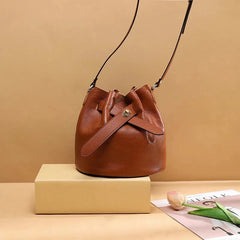 Women Shoulder Flap Crossbody Bags Bucket Bag